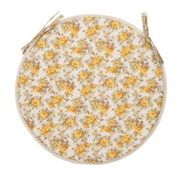 Homestar Blazina LONETA NEW za stol D39 cm bež roza