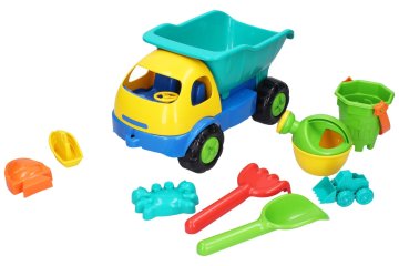 Set za pesek za avtomobile 32 cm