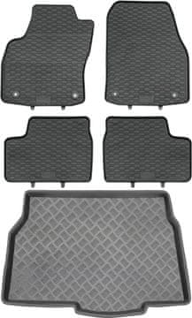 Opel Astra III H Hatchback od 2004-2014 KOMPLET - gumijaste avtotesnine + zaščitna preproga za prtljažnik