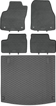 Opel Astra III H Kombi od 2004-12.2014 KOMPLET - gumijaste avtotepi + zaščitna preproga za prtljažnik