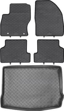 Ford Focus II Hatchback od 2004-2011 KOMPLET - gumijaste avtotesnine + zaščitna preproga za prtljažnik