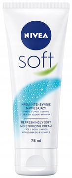 shumee 008800 NIVEA Soft intenzivno vlažilna univerzalna krema 75 ml