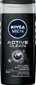 shumee 042435 NIVEA Active Clean gel za prhanje 250 ml