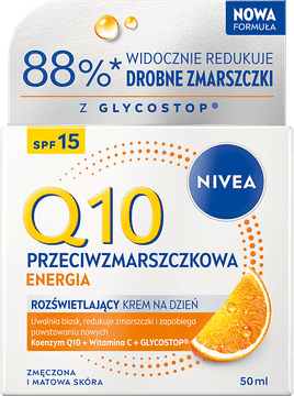 shumee 100692 NIVEA Q10 plus C Rejuvenated + Full of Energy dnevna krema proti gubam SPF 15 50 ml