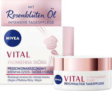 shumee 043364 NIVEA VITAL RADIANT SKIN Dnevna krema proti gubam 50 ml
