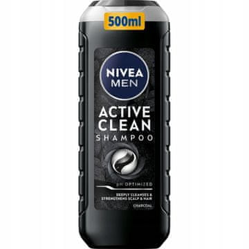 shumee 389073 NIVEA MEN šampon Active Clean 500 ml