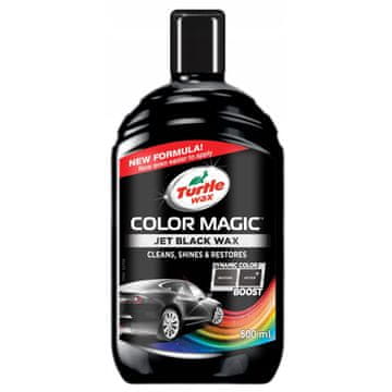 shumee 783104 TURTLE WAX - Color Magic - Jet Black Črna 500 ml