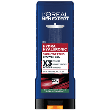 shumee 194154 L'Oréal Men Expert Hydra hialuronski vlažilni gel za prhanje 400 ml