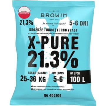 Browin X-Pure kvas 360 g 100 l