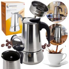 Vergionic Jekleni aparat za kavo 450 ml