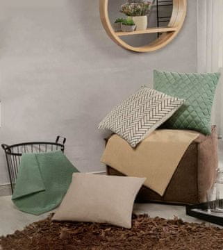 Komplet 5 prevlek za vzglavnike (5 kosov) velikosti 45x45cm 100% bombaž