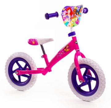 HUFFY Disney Princess 12-palčno poganjalo, roza, za učenje,