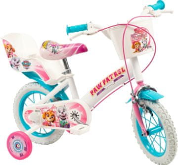 Toimsa Otroško kolo 12" Paw Patrol White 1281 Girl
