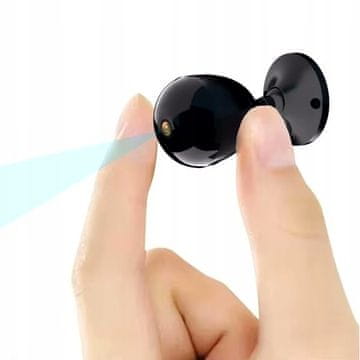 SH+ Mini brezžična vohunska kamera na baterije z magnetom, polna HD 1080P, WiFi