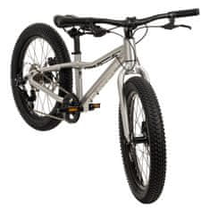 20-palčno aluminijasto gorsko kolo MTB, srebrno