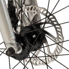 20-palčno aluminijasto gorsko kolo MTB, srebrno