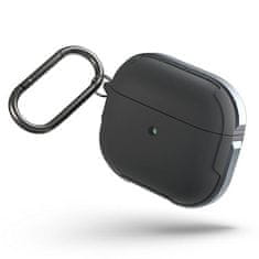 UNIQ Ovitek Valencia za AirPods 3, siv/siv, protimikrobni