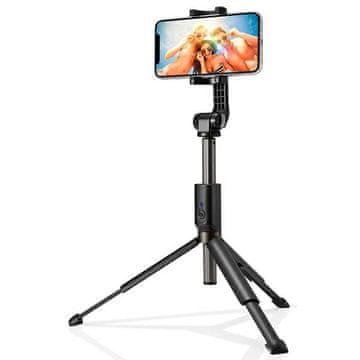 Spigen Selfiestick Tripod S540W črna/črna Bluetooth 000SS24111