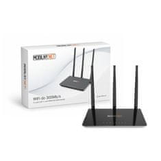 Internetni usmerjevalnik za domačo pisarno WiFi N300 3xLAN 1xWAN 3x5dBi mobile.net DW4L3v1 nov