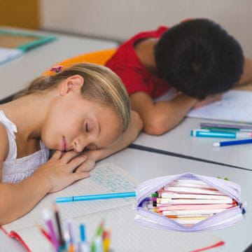 Šolski peresnik za fantke in deklice, prozoren
