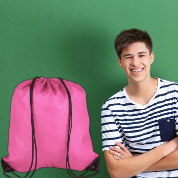 Torba za čevlje ZA šolske športne izlete torba za obutev nahrbtnik roza nahrbtnik
