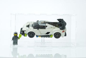 Škatla, stojalo za LEGO Speed kocke, ščiti pred prahom in UV-žarki