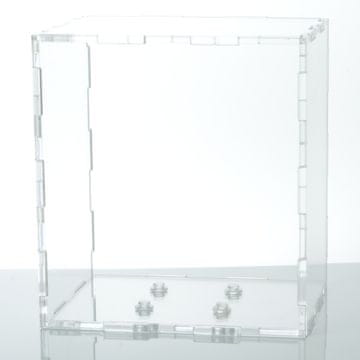 Vitrina za Lego Brickheadz ščiti pred prahom in UV-žarki.