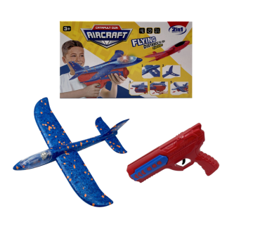 Mac Toys SPORTO Letalo iz pene za izmetavanje z lučjo