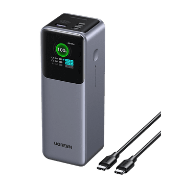 Ugreen prenosna polnilna baterija, 25000 mAh, 200 W (35525B)