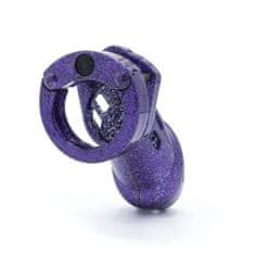 CB-X Komplet kletke za penis - CB-6000, vijoličen z bleščicami