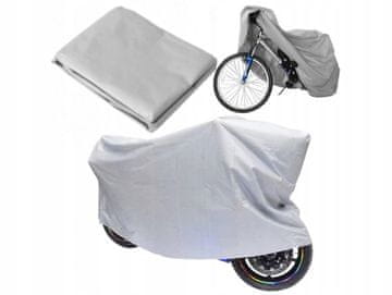 shumee Prevleka za motor kolesa in skuterja, vodoodporna, peva 200x100 cm, UV zima, poletje