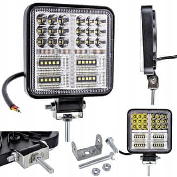 shumee Halogenska LED delovna svetilka zunanji delovni reflektor 12/24V 177W