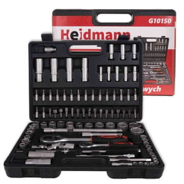 shumee Komplet 94-delnih ključev, 1/4", 1/2", tip H (4)