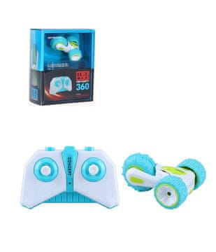 Alltoys Mini kaskaderski RC-avto na daljinsko upravljanje, turkizen