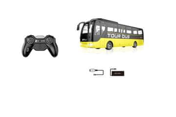 Alltoys RC avtobus na daljinsko upravljanje, rumen, 40 cm