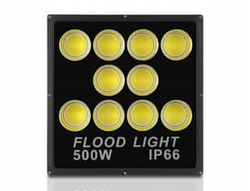 shumee Zunanja LED svetilka 500W 230V IP65 ZA skladišče