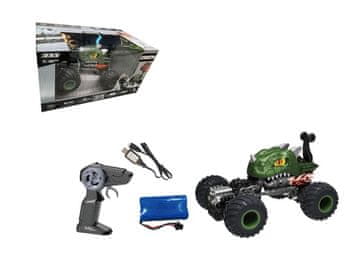 Alltoys Zeleni RC kaskaderski avto 1:16 s transformacijo