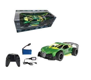 Alltoys Radijsko vodeni avtomobil 1:14 z dimom in zvoki, rdeč
