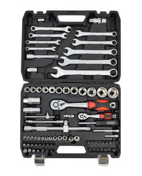 shumee Awtools 82-delni komplet ključev 1/2" / 1/4"