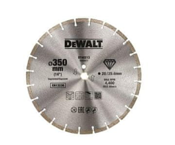 DEWALT DIAMANTNI SEGMENTNI DISK 350 x 25,4 mm