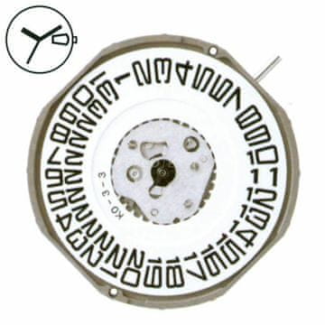 shumee Miyota 2453/2415 datum 3 Mvt. Miyota 2453 13 1/2``` DATE3 SC BIG datum Quarz (377 | SR626SW)