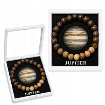 shumee Jupitrova zapestnica, planet, vesoljske kroglice, darilna škatla, okrasna voščilnica
