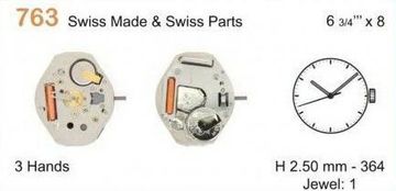 shumee Mehanizem krožišča 763 763E H5 6 3/4x8``` SC Quartz (364)