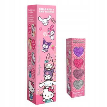 shumee Komplet za okrasitev s kristali Hello Kitty Gem Art