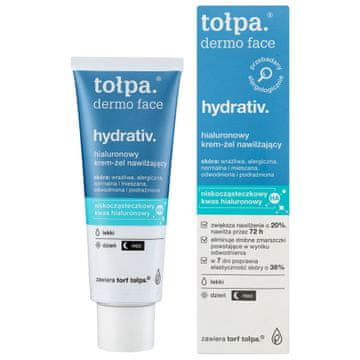 shumee Tołpa Dermo Face Hydrativ lahka vlažilna krema-gel s hialuronsko kislino za dan in noč 40 ml