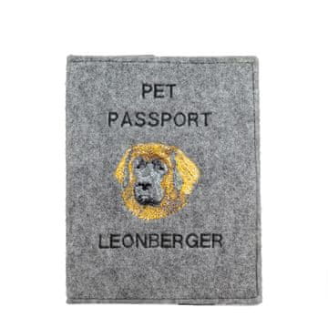 shumee Leonberger - etui za pasji potni list, ovitek za dokumente, potovalno darilo znamke Art-Dog