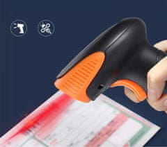 shumee Brezžični USB 1D 2D WiFi čitalnik črtnih kod in QR kod Zenwire W213