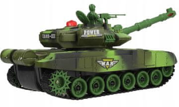 [pakb] Daljinsko voden tank strelja z daljinskim upravljalnikom 2.4G Z3384