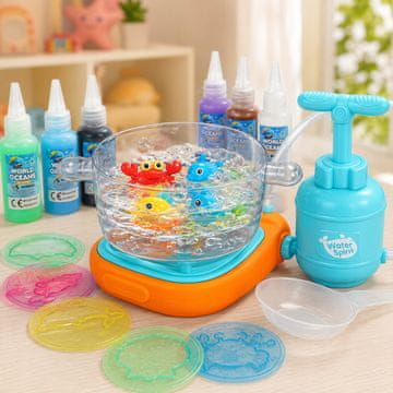 [pacza] Kreativni komplet figuric iz vodnega gela Aqua Gel + britvica Z3477