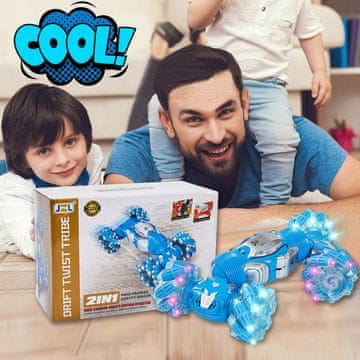 [paczb][5] avtomobilček na daljinsko upravljanje, akrobatski twister LED U912